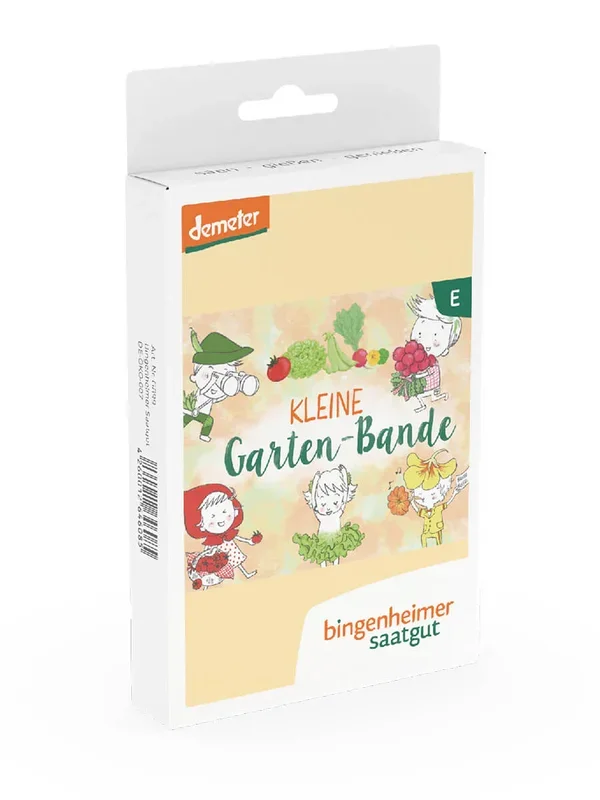 Kleine Garten-Bande Saatgutbox – Bio-Gemüse-Samen