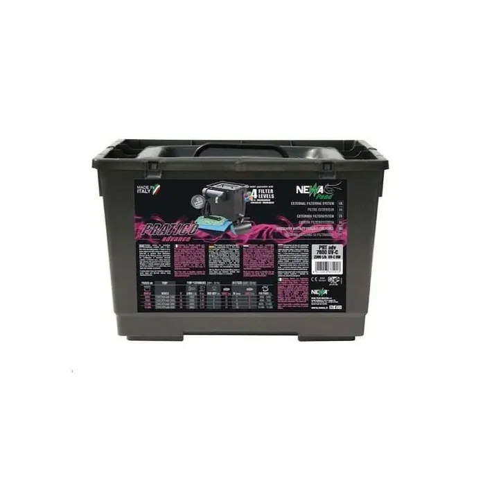 Kompletter Filter Praktische Adv. 3000 (UVC7w + NJ1200 + Schaum)