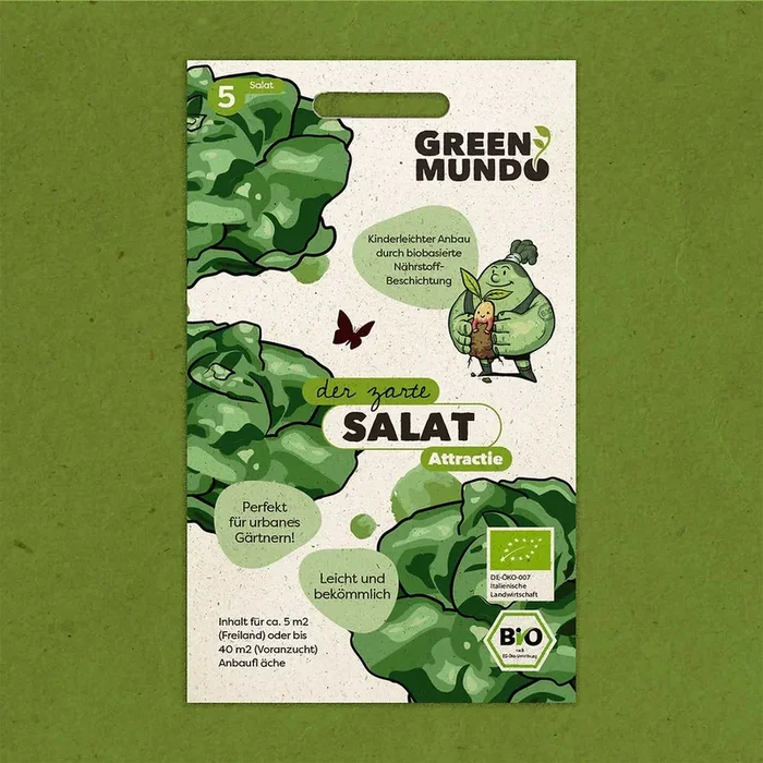 Kopfsalat ‚Attractie‘ Bio-Gemüse-Samen
