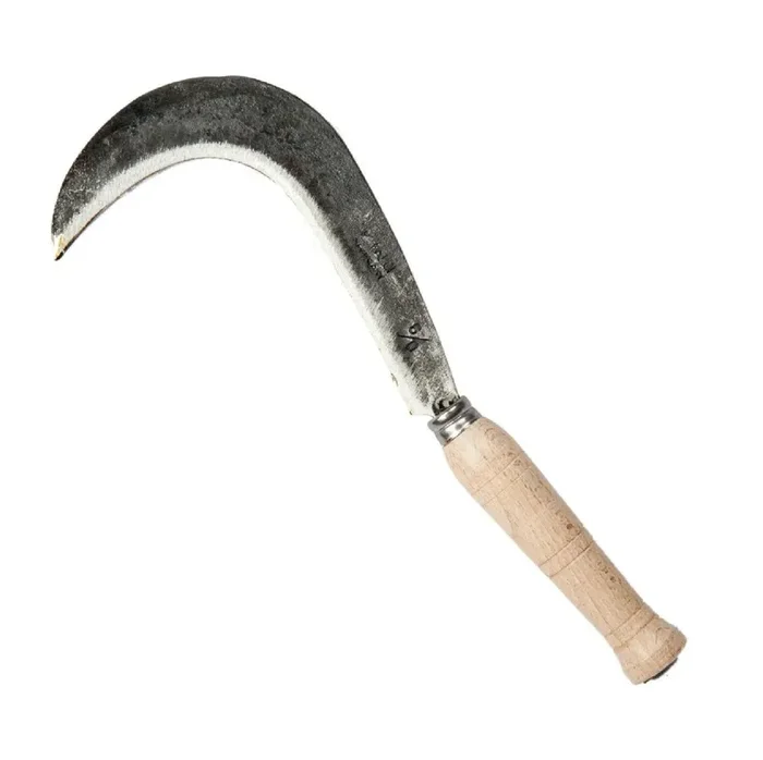 Kräuter- und Staudensichel (mit Griff aus Eschenholz)