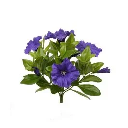 Künstliche Petunien Planze 25 cm violet