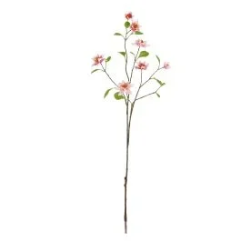 Künstlicher Clematiszweig 92cm Rosa