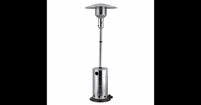 Landmann Gasheizstrahler 17.4kg Edelstahl
