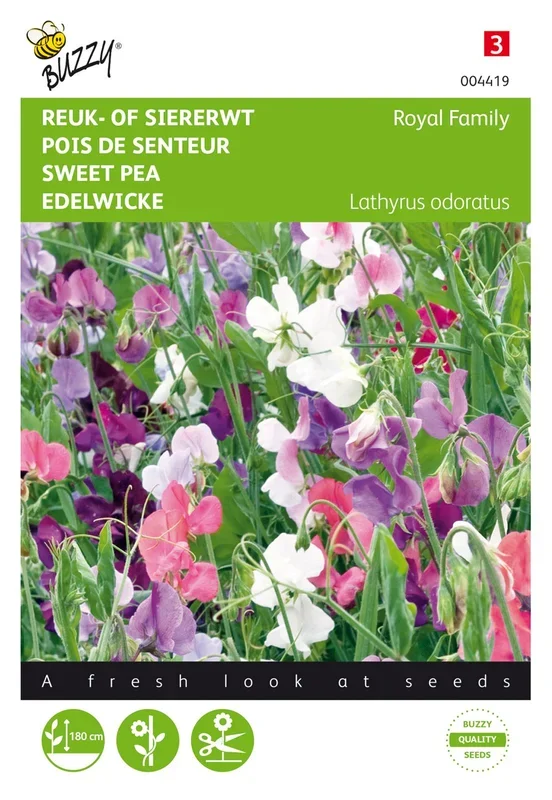 Lathyrus odoratus Royal Family Mischung