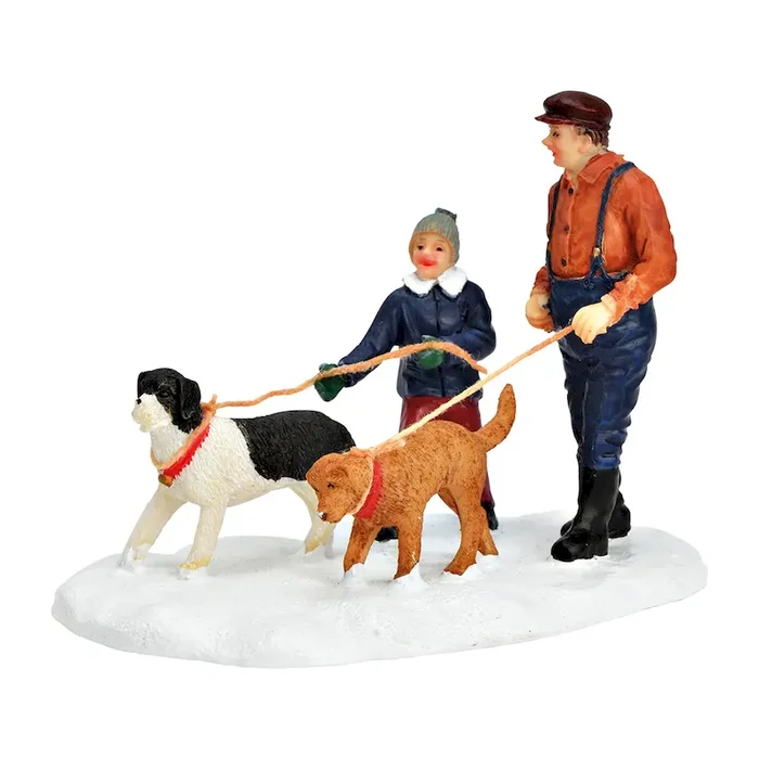 Lichthaus-Zubehör: Miniatur-Spaziergänger mit Hund Bestellnummer 9005417