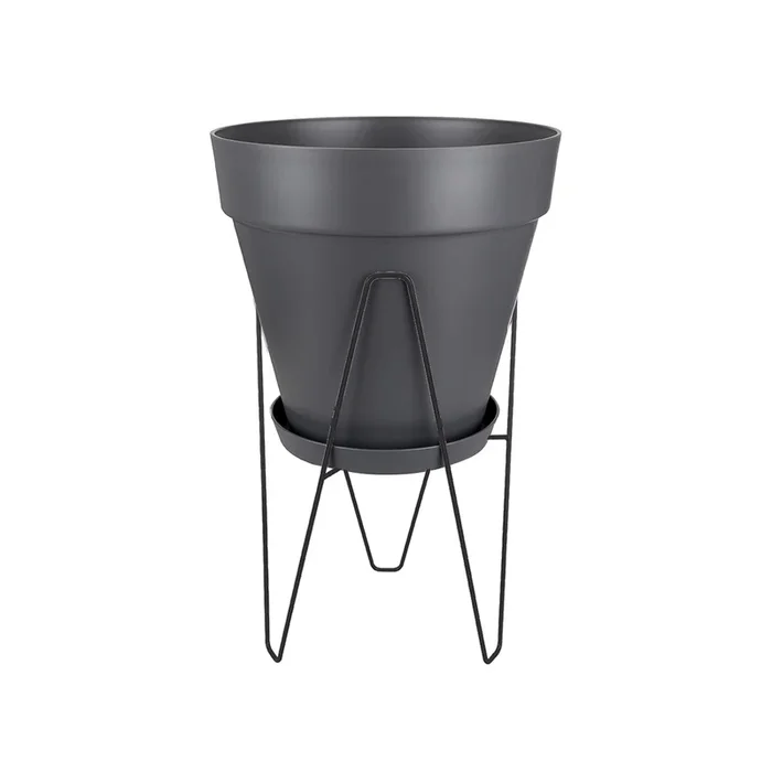 Loft Urban Round 40 in Anthracite with Frame, Living Black