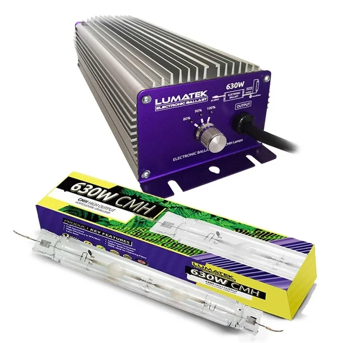 Lumatek – Set CMH 630W Ballast + Double Ended Glühbirne 4200K