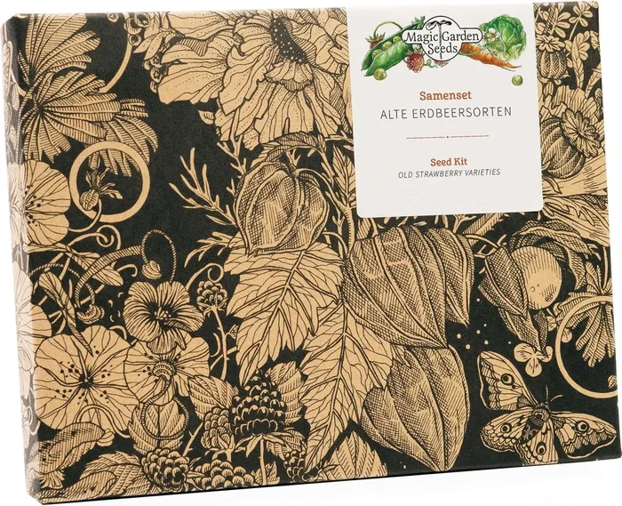 Magic Garden Seeds Alte Erdbeersorten – Samenset