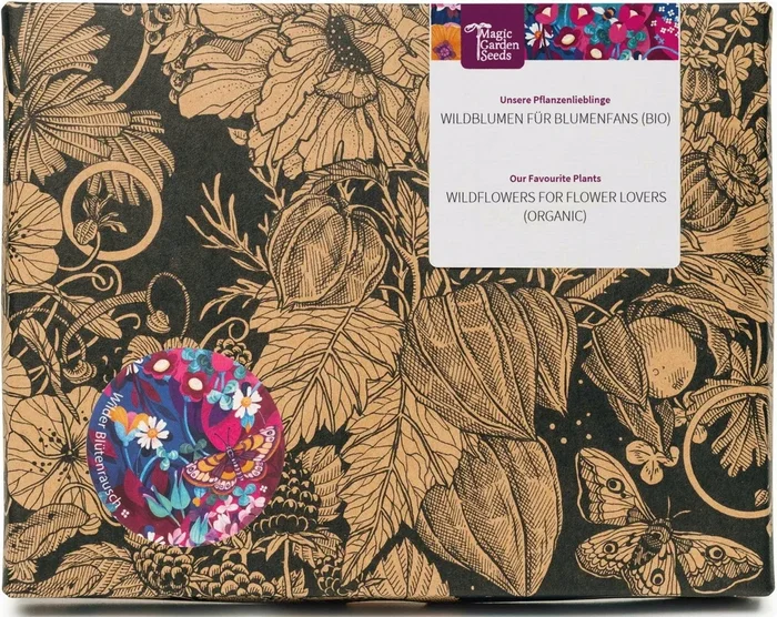 Magic Garden Seeds Bio Wildblumen für Blumenfans – Samenset