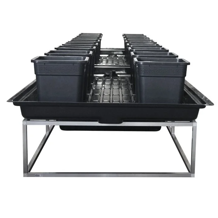 Maree-Tisch Flowtable Pro Rectangle 6 M2 + 16Pots 25L System Complete