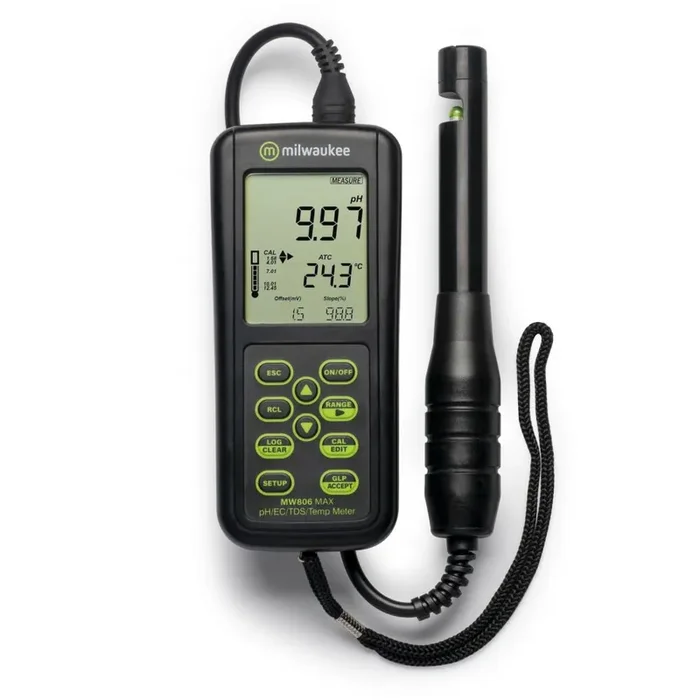 Milwaukee MW806, pH/EC/TDS/Temperaturmessgerät