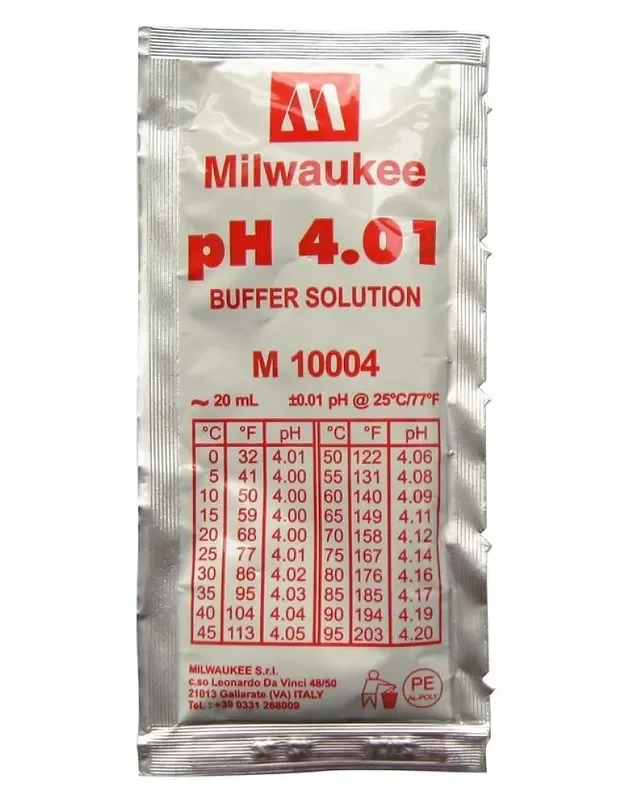 Milwaukee pH 4.01 Puffer 20 ml