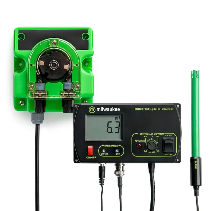 Milwaukee Set MC720 PRO pH Monitor mit Mikrodosierpumpe