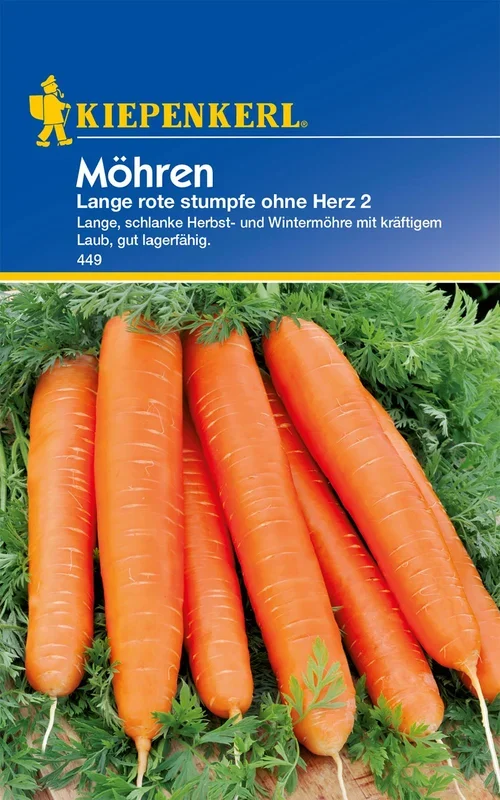 Möhre Lange rote stumpfe ohne Herz 2 [MHD 01/2024]