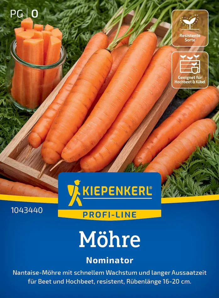 Möhrensamen Nominator, F1