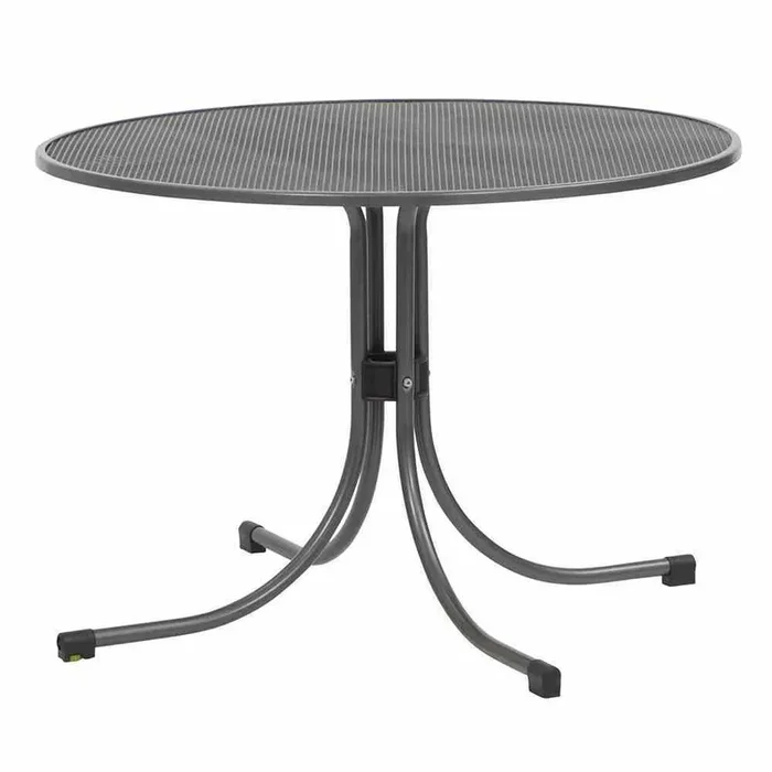 MWH Gartentisch Ø 105cm eisengrau