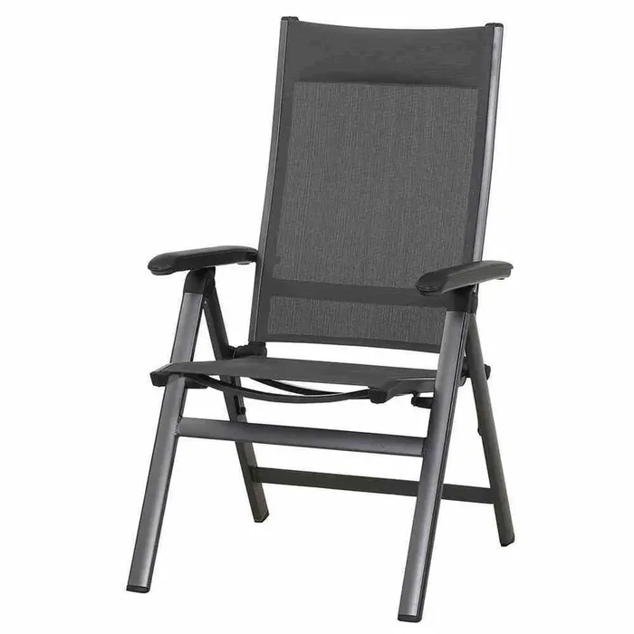 MWH Klappsessel Core 66 x 61,5 x 108,5 cm anthrazit