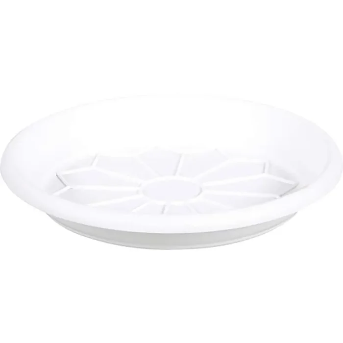 Naxos Untertasse Durchmesser 28cm WEISS
