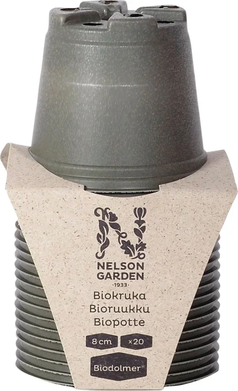 Nelson Garden Bio Anzucht-Töpfe rund