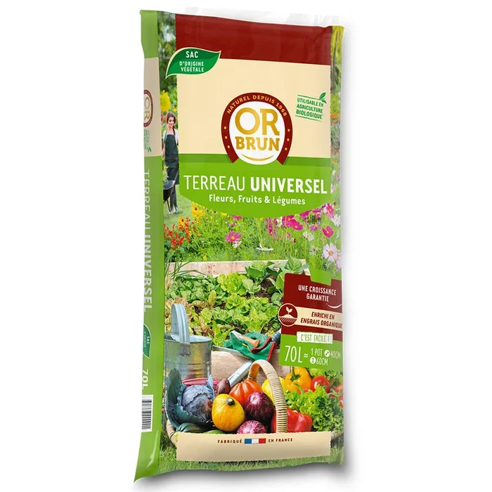 Or Brun – Universelle Blumenerde – 70L
