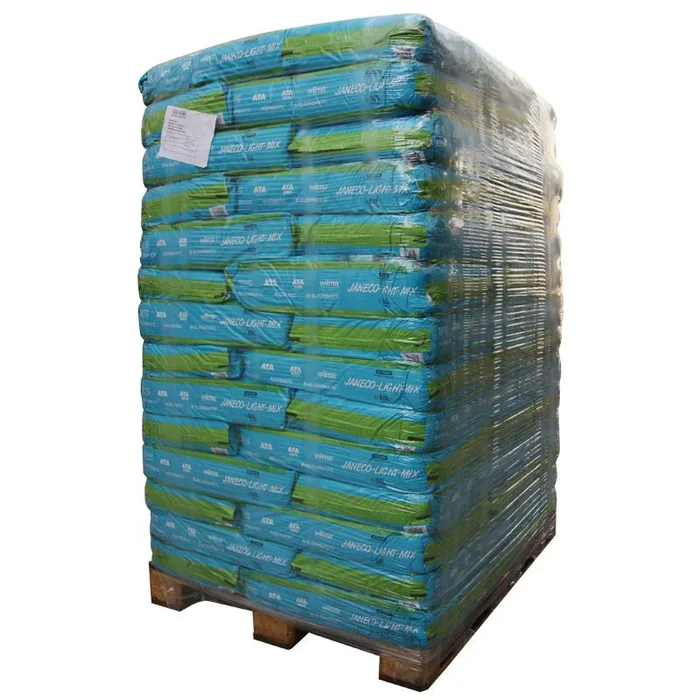 Palette mit 70 Janeco-Light Mix-Erden 50L-Beutel Atami