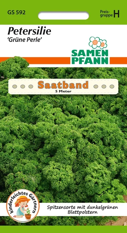 Petersilie Grüne Perle (Saatband) [MHD 01/2025]