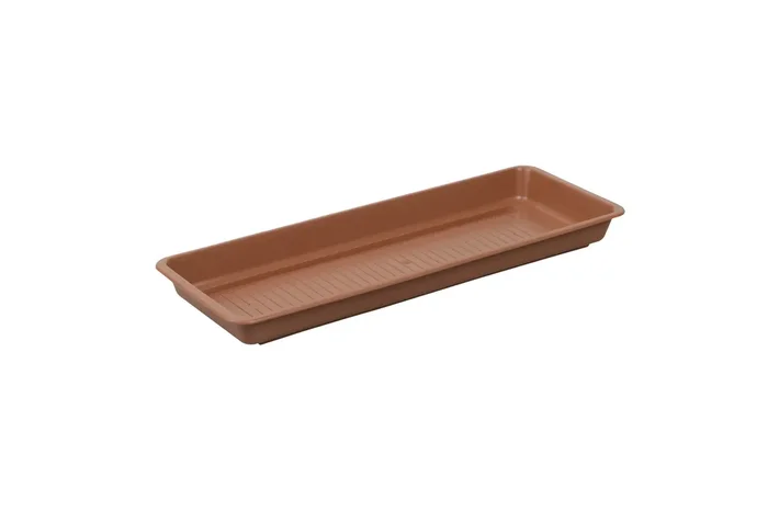 Plastkon Garden Braune Schale, 60x17x4,5 cm