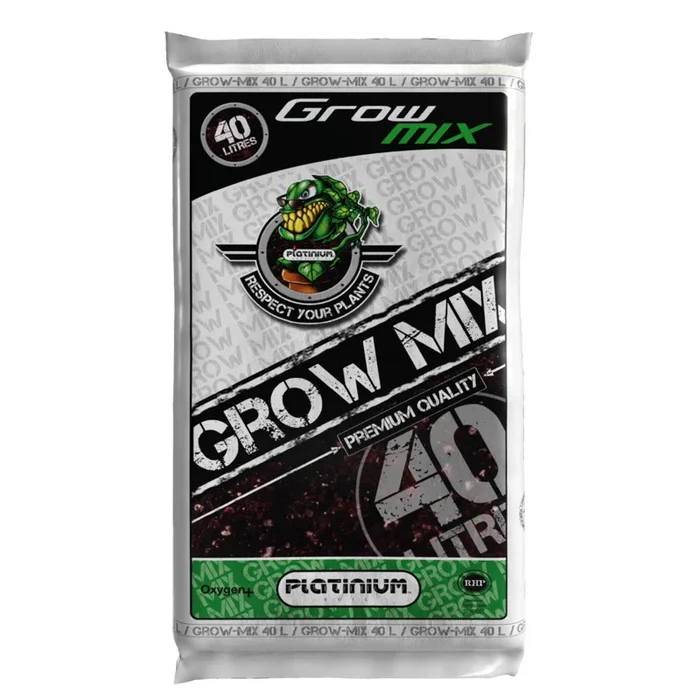 Platinium – Grow Mix Perlite Erde – 40L – Speziell für Wachstum und Blüte