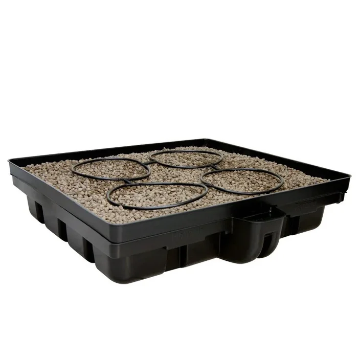 Platinium – HydroFlow – 120 x 120 x 27,5cm – Hydroponisches System