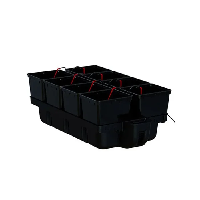Platinium – HydroPro – 8 Töpfe bato – 110 x 60 x 38,5cm – Hydroponisches System