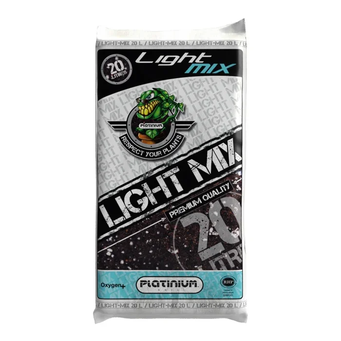 Platinium – Light Mix Perlite Erde – 20L – Speziell für Keimung, Stecklinge, Wachstum
