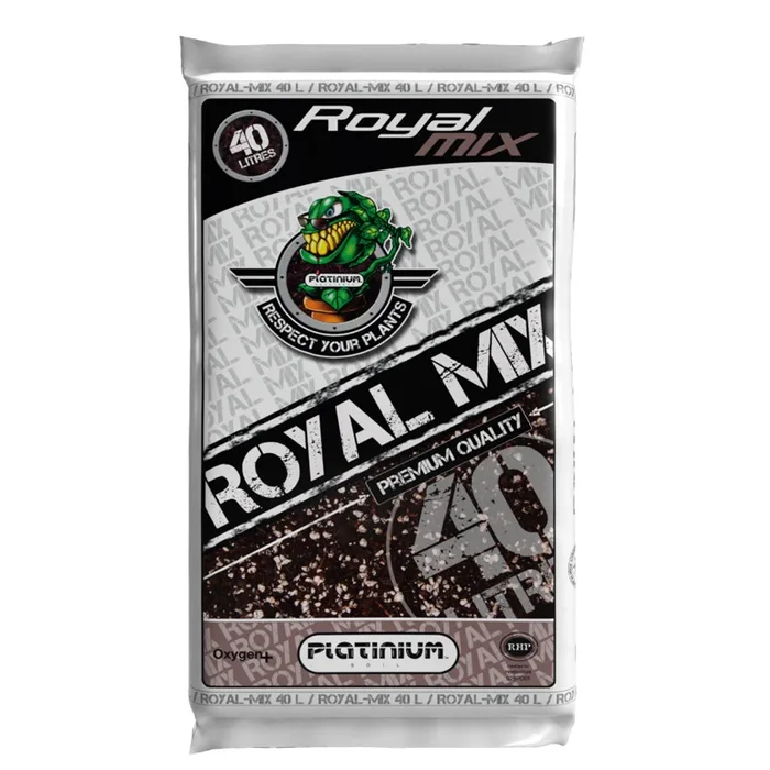 Platinium – Royal Mix Perlite Erde – 40L – Speziell für Wachstum und Blüte