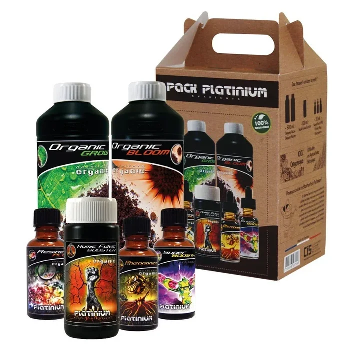 Platinum – Starter Pack Organic komplett – Erd- und Kokosdünger