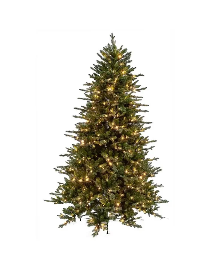 POLY RED ROCK SPRUCE vorbeleuchteter Weihnachtsbaum mit kontrollierter Beleuchtung