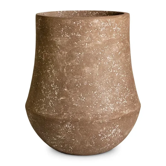 Polystone Coated Darcy Planter – Rock