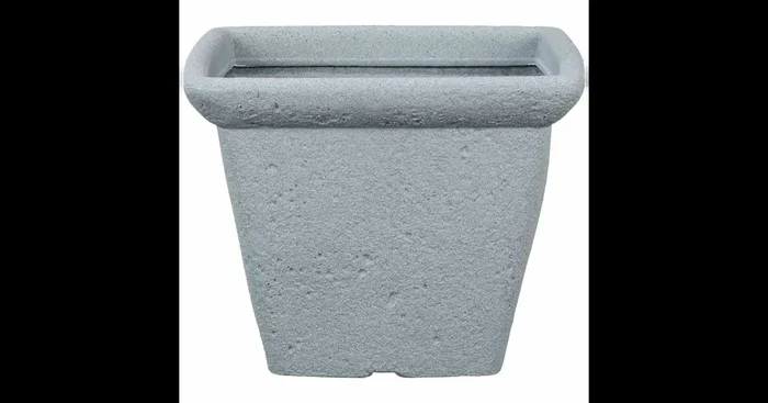 PP-Plastic Gefäß Gardo 34 34x34x27cm grau