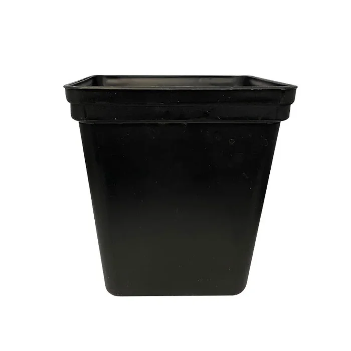 Quadratischer Topf – 1,65L – 14,5x13x13 – Schwarz