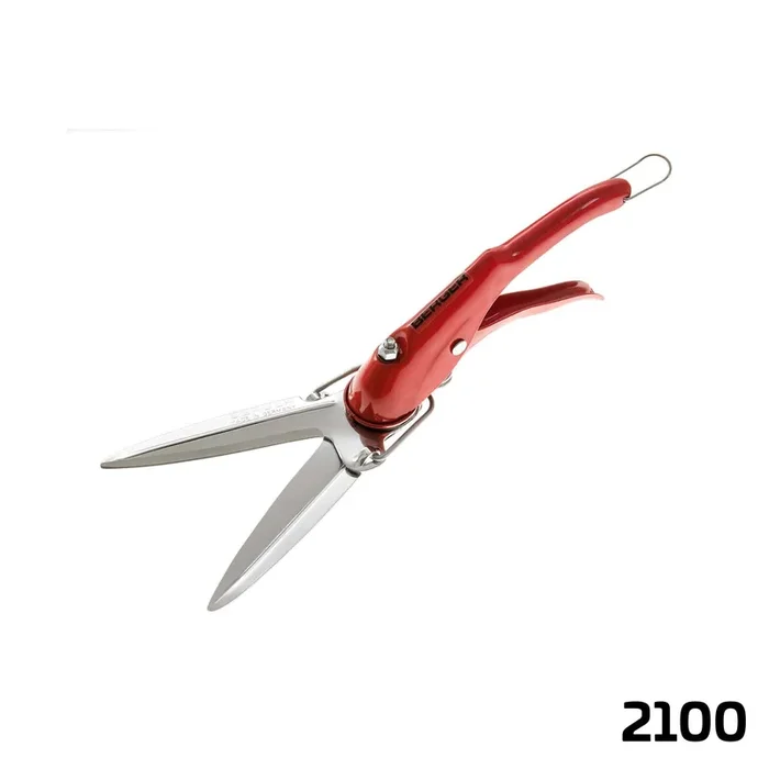 Rasenkantenschere 2100 | Korrosionsgeschütz | Grasschere mit selbstschärfenden Klingen