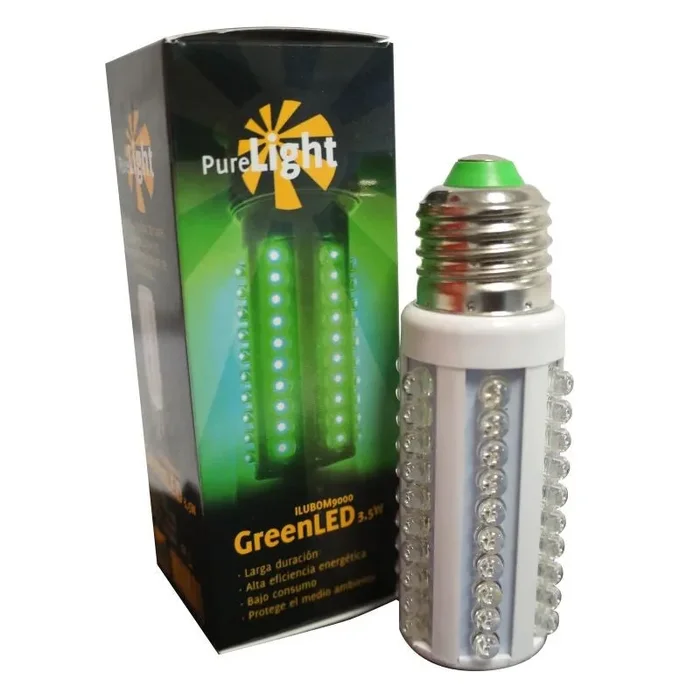 Reine Fabrik grüne LED-Lampe 3,5W
