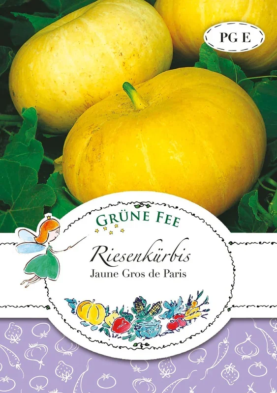 Riesenkürbis Jaune Gros de Paris [MHD 01/2024]