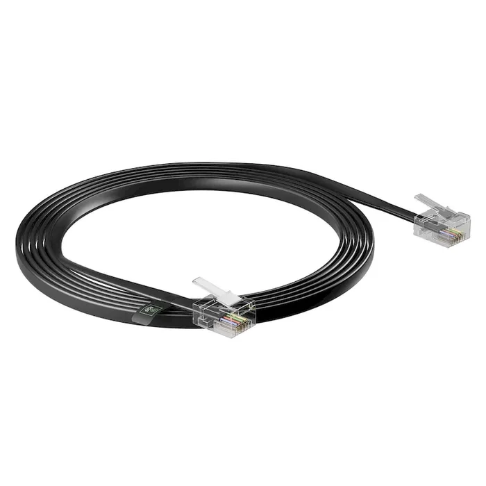 RJ11 Cable Male to Male, Connects Grow Lights to GrowHub Controller E42A, 10 Feet