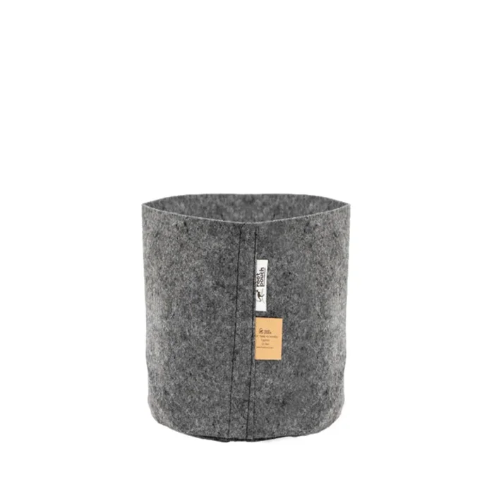 Root Pouch 1 – 3.8L – Öko Geotextil Topf Kohle – 21x18cm