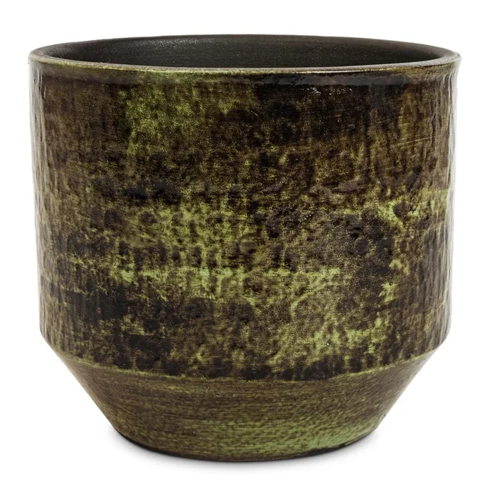 Sanna Plant Pot – Moss Green