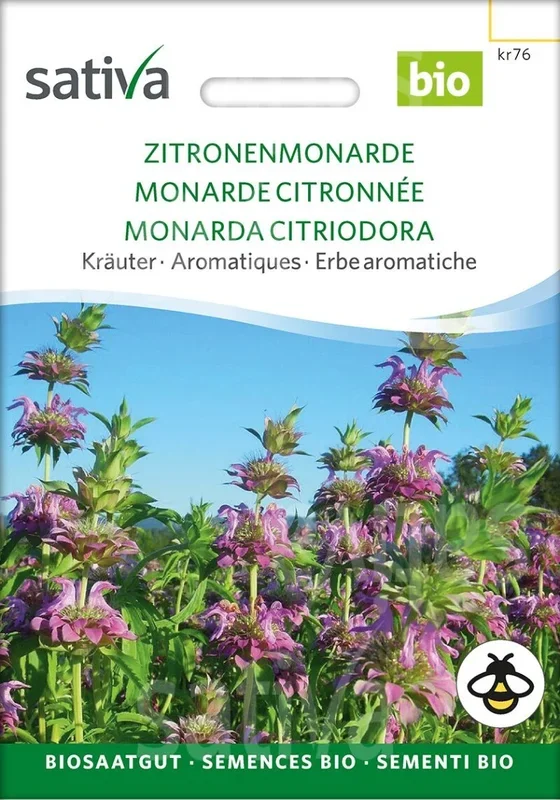 Sativa-Saatgut – Zitronenmonarde Kräutersamen
