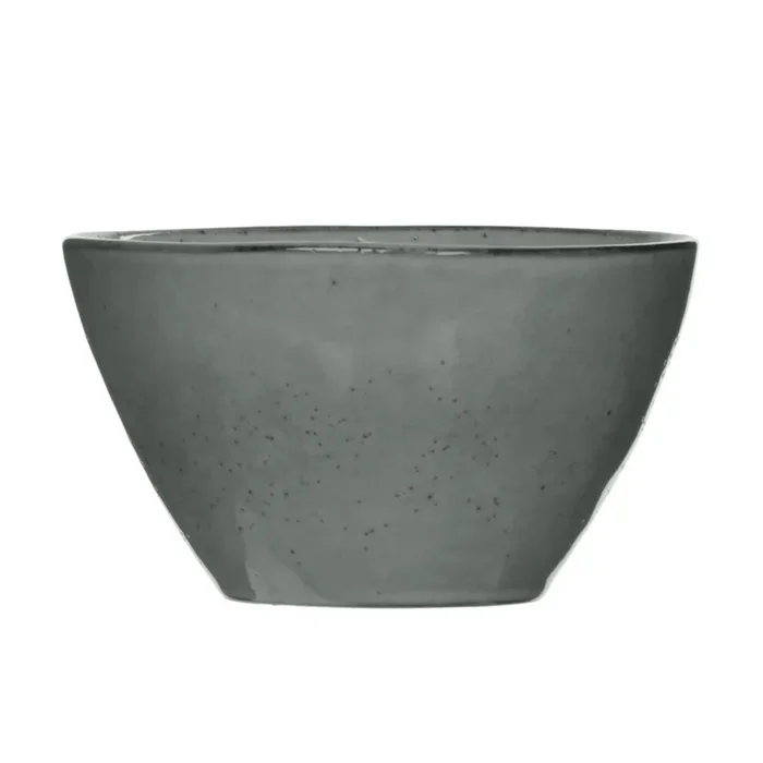 Schale ‚Tabo‘, grau, Keramik, Ø 14 cm