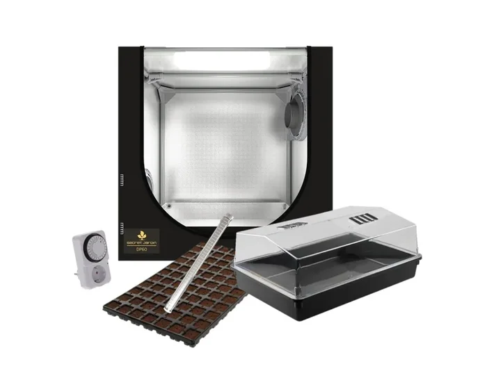Secret Jardin DP60 60x40x60 cm LED Anzucht Set 2x 26W