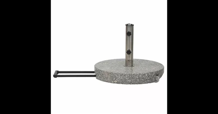Siena Garden Granitständer Trolley 40kg 50x50x7,5cm Granit