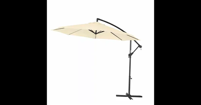 Siena Garden Klassik Ampelschirm Ø300 cm Stahl/Aluminium