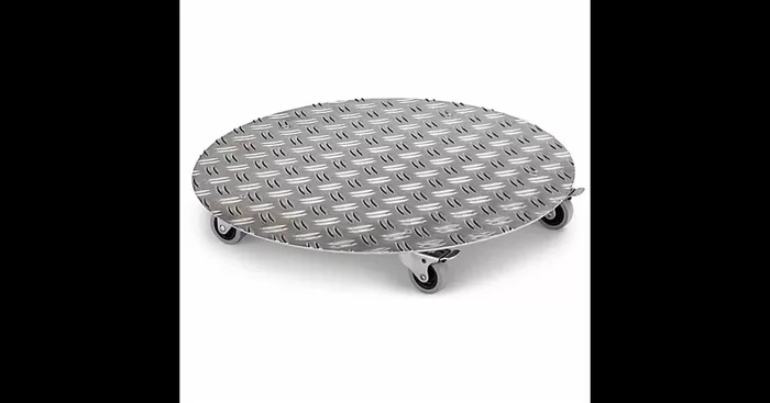 Siena Garden Pflanzenroller rund 30 cm Alu