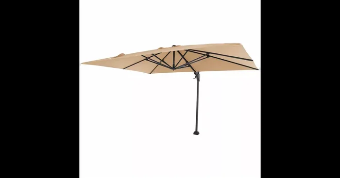 Siena Garden Sunset N+ Ampelschirm 350x260cm anthrazit/ecru